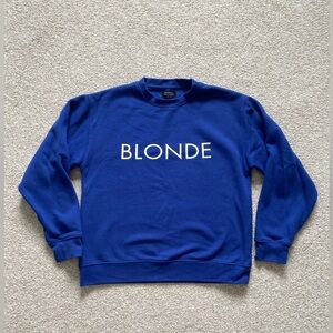 Brunette the Label “blonde” crew neck